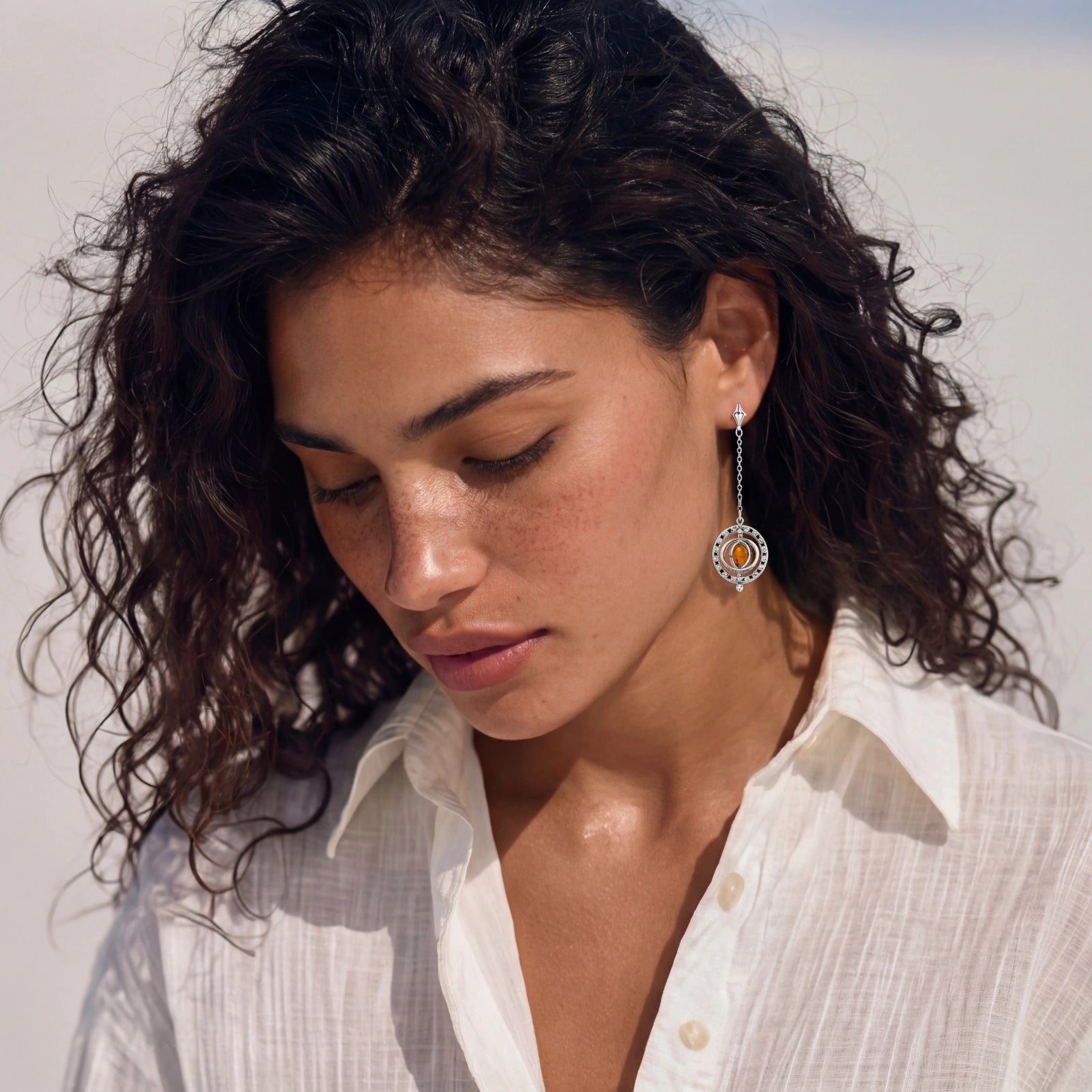 Orbital Asymmetric Earrings
