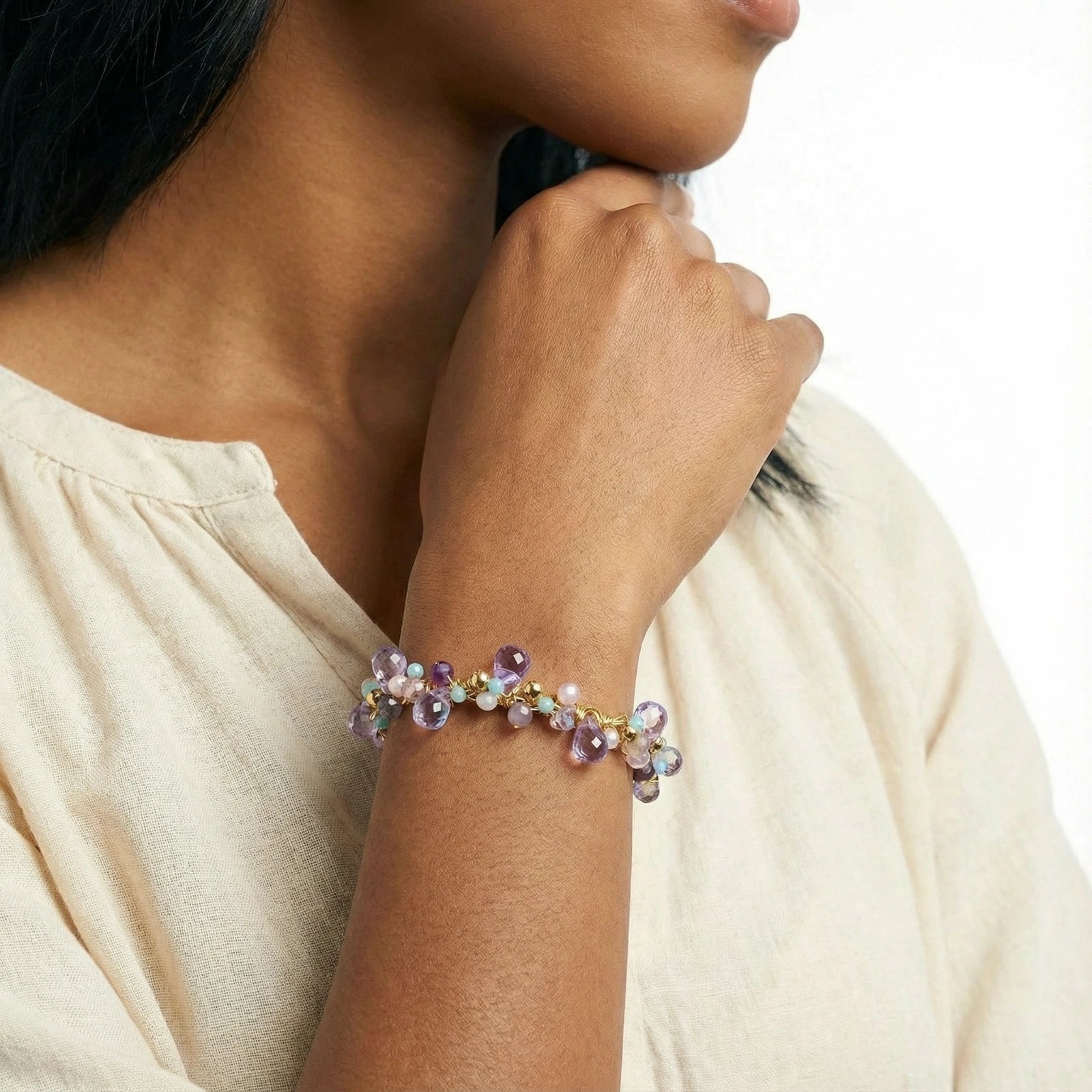 Crystal Garden Cuff