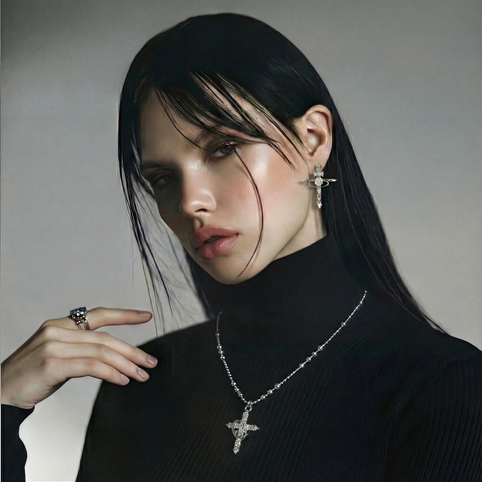 Divine Grace Cross Necklace